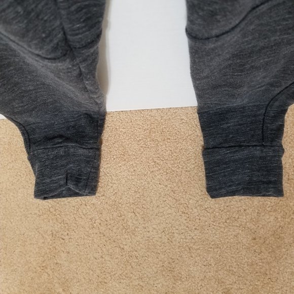 American Eagle sweatpants XS elastic pull on drawstring waist zip pockets jogger - Picture 6 of 14